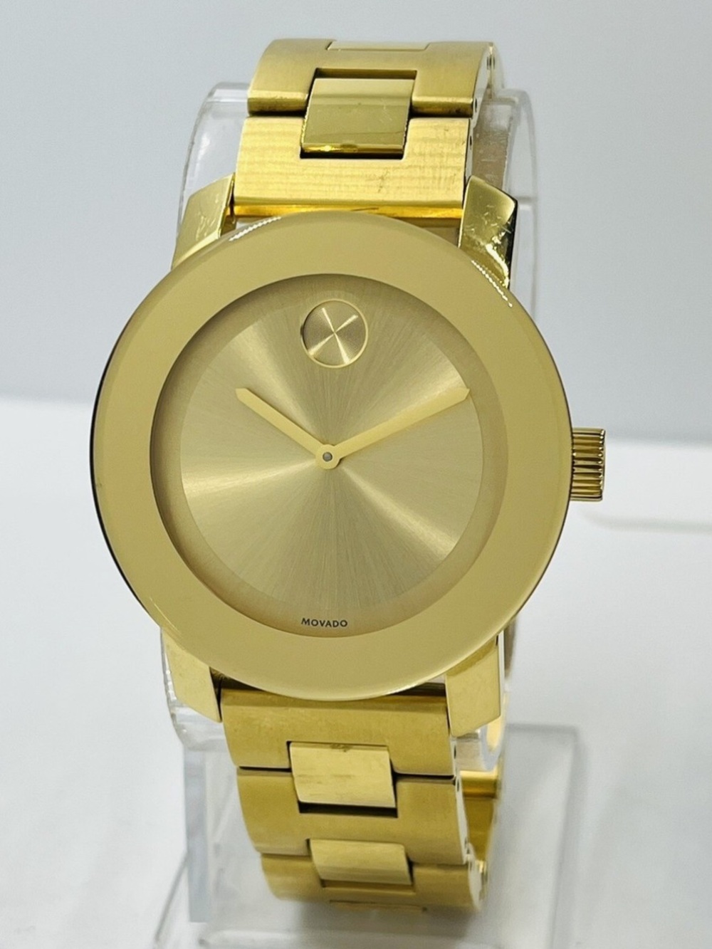 Movado Women's BOLD AII
Gold Stainless Steel 36mm Watch NEW